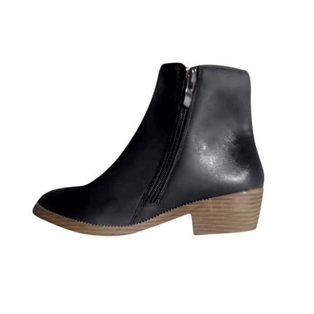 Christmas Gifts VEKDONE Women s Leather Solid Color Sleeve Short Mid Heel Pointed Retro Boots
Christmas Gifts VEKDONE Women s Leather Solid Color Sleeve Short Mid Heel Pointed Retro Boots