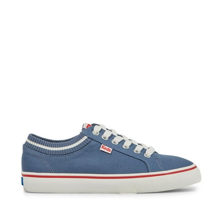 Keds Women s Jump Kick Rib Knit Collar in Navy/white 10 US