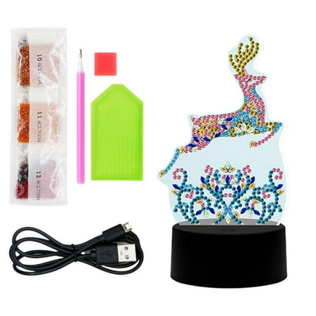Foaenda Diamond Art Night Light | 5D Diamond Art Lamp for Paintings | Smart Touch Sensing LED Lights DIY Handmade Christmas Gift for Adult Kids
Foaenda Diamond Art Night Light | 5D Diamond Art Lamp for Paintings | Smart Touch Sensing LED Lights DIY Handmade Christmas Gift for Adult Kids