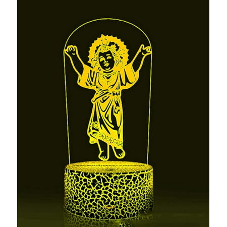 YSTIAN 3D Jesus Cross Night Light Table Desk Optical Illusion Lamps 7 Color Changing Lights LED Table Lamp Xmas Home Love Birthday Children Kids Decor Toy Gift
YSTIAN 3D Jesus Cross Night Light Table Desk Optical Illusion Lamps 7 Color Changing Lights LED Table Lamp Xmas Home Love Birthday Children Kids Decor Toy Gift