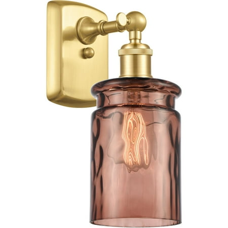 Satin Gold Tone Wall Sconces 5 Wide Steel/Cast Brass/Glass Medium Base LED 1 Light Fixture
Satin Gold Tone Wall Sconces 5 Wide Steel/Cast Brass/Glass Medium Base LED 1 Light Fixture