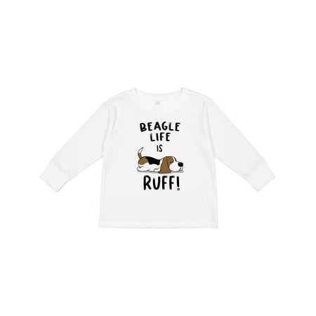 Inktastic Beagle Life is Ruff! Boys or Girls Long Sleeve Toddler T-Shirt
Inktastic Beagle Life is Ruff! Boys or Girls Long Sleeve Toddler T-Shirt