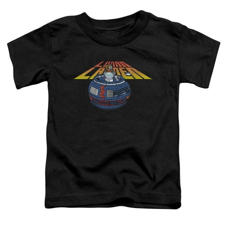Atari Lunar Globe S/S Toddler T-Shirt Black