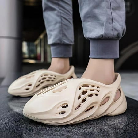 Boys Girls Foam Slides Lightweight Quick-drying Non Slip Slippers Trendy Clogs Garden Shoes Outdoor Hollow Out Sandals For Kids Children Spring And Summer