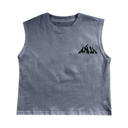 Boys T-Shirt Summer Sleeveless Mountain Printed Cartoon Loose Leisure Outing 1-7 Years Baby Child Kids Playwear Streetwear
Boys T-Shirt Summer Sleeveless Mountain Printed Cartoon Loose Leisure Outing 1-7 Years Baby Child Kids Playwear Streetwear
