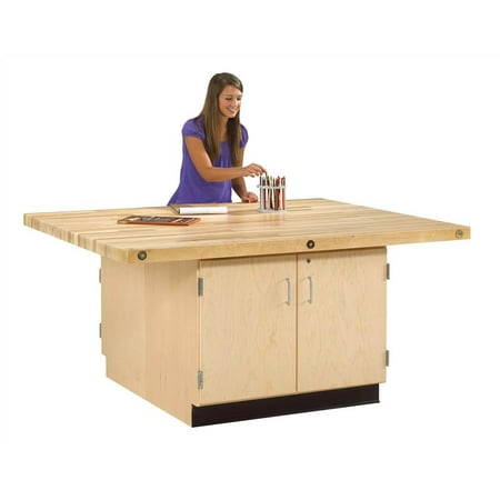 4-Station Workbench w Double Faced Unit (w\/o Vise)