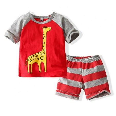 Xinhuaya Toddler Baby Boy Clothes Short Sleeve Dinosaur T-shirt + Shorts 2pcs Boys Summer Outfit 1-7T
Xinhuaya Toddler Baby Boy Clothes Short Sleeve Dinosaur T-shirt + Shorts 2pcs Boys Summer Outfit 1-7T