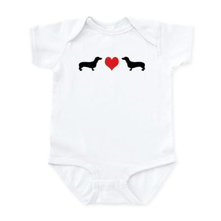 CafePress - Dachshunds & Heart Infant Bodysuit - Baby Light Bodysuit Size Newborn - 24 Months
CafePress - Dachshunds & Heart Infant Bodysuit - Baby Light Bodysuit Size Newborn - 24 Months