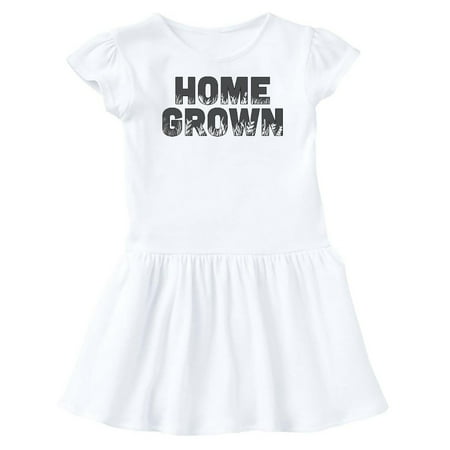 Inktastic Home Grown Gift Baby Girl Dress