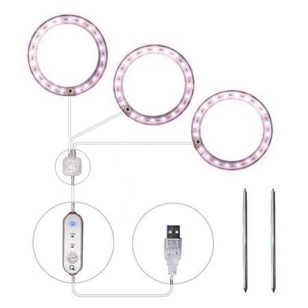 Fill Light LED Full Spectrum Led Plants Household Angel Rings Telescopic Poles Imitating The Sun Home Indoor Grow Lights
Fill Light LED Full Spectrum Led Plants Household Angel Rings Telescopic Poles Imitating The Sun Home Indoor Grow Lights