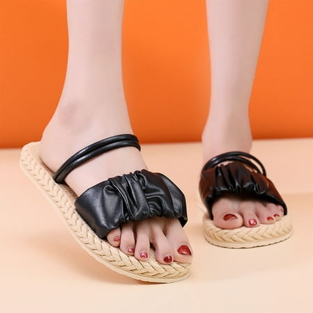 Fashion Spring And Summer Women Slippers Indoor And Outdoor PU Solid Color Lightweight Beach Shoes Womens Soft Plush Lightweight House Slippers House Slippers for Women Cheapest Wide Slippers for
Fashion Spring And Summer Women Slippers Indoor And Outdoor PU Solid Color Lightweight Beach Shoes Womens Soft Plush Lightweight House Slippers House Slippers for Women Cheapest Wide Slippers for