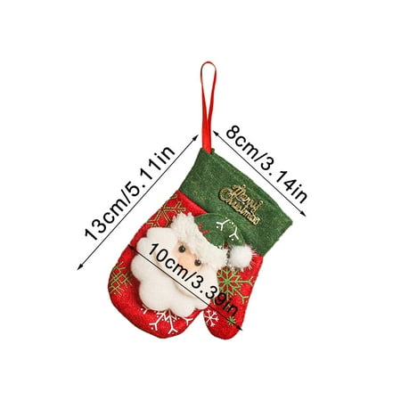Veki Christmas Christmas Candy Small Decoration Tree Christmas Pendant Socks Bag Non-woven Beads on A String for Crafts
Veki Christmas Christmas Candy Small Decoration Tree Christmas Pendant Socks Bag Non-woven Beads on A String for Crafts