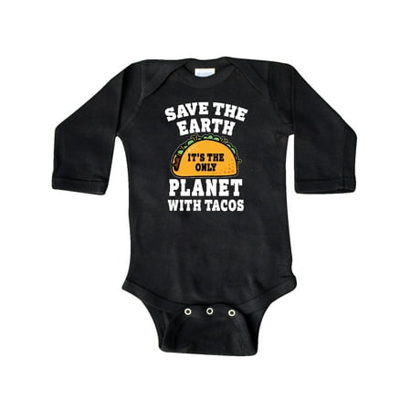Inktastic Save the Earth It s the Only Planet with Tacos Gift Baby Boy or Baby Girl Long Sleeve Bodysuit
Inktastic Save the Earth It s the Only Planet with Tacos Gift Baby Boy or Baby Girl Long Sleeve Bodysuit