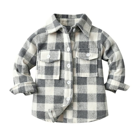 RPVATI Infant Baby Toddler Button Up Pockets Jacket Plaid Denim Coat Warm Button Down Long Sleeve Clothes 3M-10Y
RPVATI Infant Baby Toddler Button Up Pockets Jacket Plaid Denim Coat Warm Button Down Long Sleeve Clothes 3M-10Y