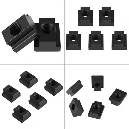 Cergrey T Sliding Nut Block Fasteners 5 Pcs Black Oxide Finish T Slot Nuts M14 Threads Fit Into T-slots In Machine Tool Tables
Cergrey T Sliding Nut Block Fasteners 5 Pcs Black Oxide Finish T Slot Nuts M14 Threads Fit Into T-slots In Machine Tool Tables