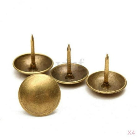 Set of 400 Antique Upholstery Nails Decorative Furniture Tacks Set Thumb Tack