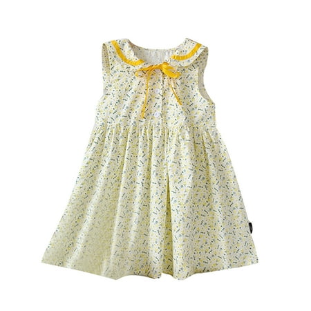 Chaoren Summer Kid Girl Fashion Floral Print Cotton Sleeveless Sailor Collar Casual Dress
Chaoren Summer Kid Girl Fashion Floral Print Cotton Sleeveless Sailor Collar Casual Dress