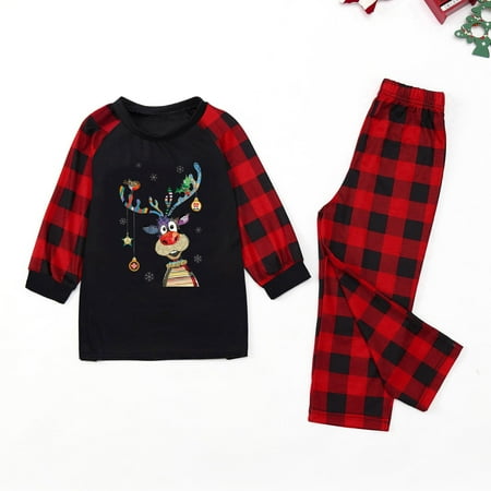 Pajamas for Women KKCXFJX Parent-child Warm Christmas Set Printed Home Wear Pajamas Two-piece Kid Set
Pajamas for Women KKCXFJX Parent-child Warm Christmas Set Printed Home Wear Pajamas Two-piece Kid Set