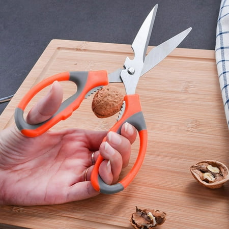 MATHOWAL Multifunctional stainless steel household kitchen scissors chicken bone scissors barbecue strong kitchen scissors food scissors
MATHOWAL Multifunctional stainless steel household kitchen scissors chicken bone scissors barbecue strong kitchen scissors food scissors
