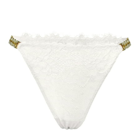 Ice Silk Seamless Panties Sexy Lace Underwear Sexy Underwear Thong For Women