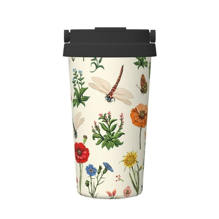 Insulated Coffee Mug With Lid Dragonfly And Butterfly Flower Pattern Insulated Tumbler Stainless Steel Coffee Travel Mug With Lid Hot Beverage And Cold Vacuum Portable Thermal Cup Gifts
Insulated Coffee Mug With Lid Dragonfly And Butterfly Flower Pattern Insulated Tumbler Stainless Steel Coffee Travel Mug With Lid Hot Beverage And Cold Vacuum Portable Thermal Cup Gifts