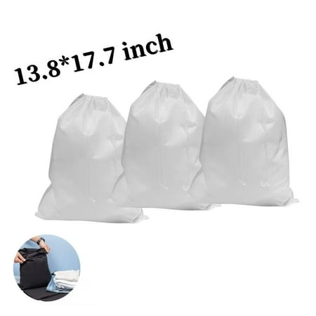 3 Pcs Non-Woven Shoe Bag with Drawstring Beam Mouth Design for travel/carrying White
3 Pcs Non-Woven Shoe Bag with Drawstring Beam Mouth Design for travel/carrying White