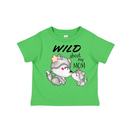 Inktastic Wild About my Mom- mother and baby wolves Gift Toddler Boy or Toddler Girl T-Shirt
Inktastic Wild About my Mom- mother and baby wolves Gift Toddler Boy or Toddler Girl T-Shirt