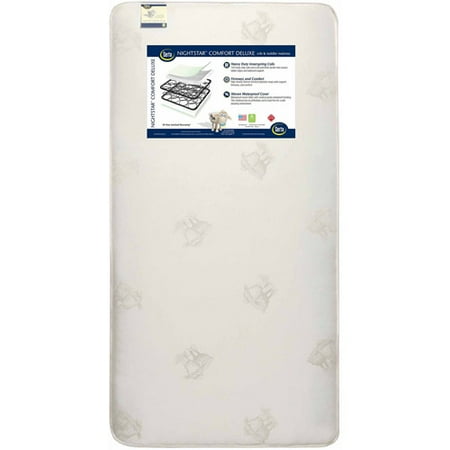 Serta Nightstar Comfort Deluxe Crib and Toddler Mattress