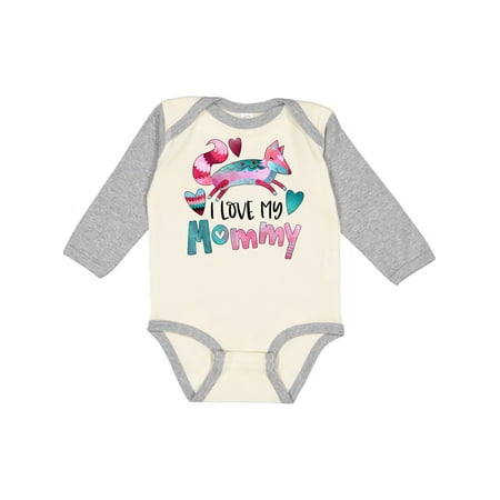 Inktastic I Love My Mommy Pink and Blue Fox with Hearts Gift Baby Boy or Baby Girl Long Sleeve Bodysuit
Inktastic I Love My Mommy Pink and Blue Fox with Hearts Gift Baby Boy or Baby Girl Long Sleeve Bodysuit