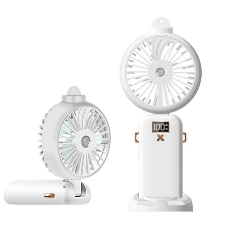 Midsumdr Portable Fan Personal Fan USB Charging Digital Display Humidification Spray Folding Fan Neck Spray Fan 5000mA Small Travel Fan On Clearance
Midsumdr Portable Fan Personal Fan USB Charging Digital Display Humidification Spray Folding Fan Neck Spray Fan 5000mA Small Travel Fan On Clearance