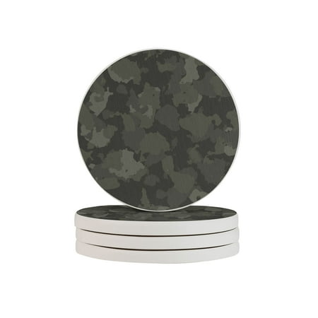 Circular Drink Coasters Set Camouflage Pattern Beautiful Home Decor Diatomite Heat-Resistant Diatomite Protect Table Countertop
Circular Drink Coasters Set Camouflage Pattern Beautiful Home Decor Diatomite Heat-Resistant Diatomite Protect Table Countertop