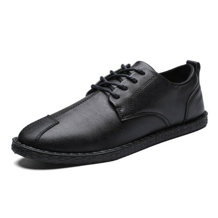 Men Casual PU Leather Shoes Comfortable Fashion Flat Shoes Lace Up Driving Shoes for Spring Autumn Black 42
Men Casual PU Leather Shoes Comfortable Fashion Flat Shoes Lace Up Driving Shoes for Spring Autumn Black 42