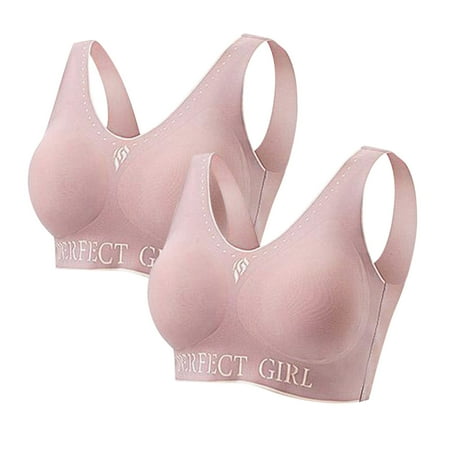 2PC Sports Bras For Women High Support Large Bust 2PC Women s Trackless Vest Ice Silk Back Sports Sleep Latex Bra Underwear
2PC Sports Bras For Women High Support Large Bust 2PC Women s Trackless Vest Ice Silk Back Sports Sleep Latex Bra Underwear