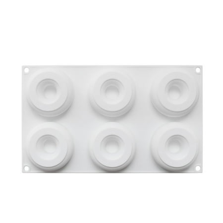 Peryerana Silicone Doughnut Mold 6 Cavity Mousse Cake Mould DIY Dessert Baking Tray Jelly Pan Bakeware
Peryerana Silicone Doughnut Mold 6 Cavity Mousse Cake Mould DIY Dessert Baking Tray Jelly Pan Bakeware