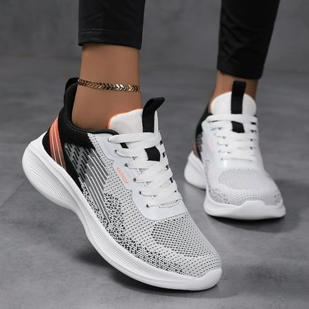 Yzengfg Women Sports Shoes Fashionable New Pattern Mesh Breathable And Comfortable Four Seasons Flat Bottom Lightweight Lace Up Casual Shoes Shoe Restaurant Women
Yzengfg Women Sports Shoes Fashionable New Pattern Mesh Breathable And Comfortable Four Seasons Flat Bottom Lightweight Lace Up Casual Shoes Shoe Restaurant Women