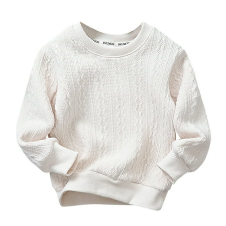 Toddler Children Kids Baby Boys Girls Solid Round Neck Knitted Thick Sweater Pullover Blouse Tops Outfits Clothes
Toddler Children Kids Baby Boys Girls Solid Round Neck Knitted Thick Sweater Pullover Blouse Tops Outfits Clothes