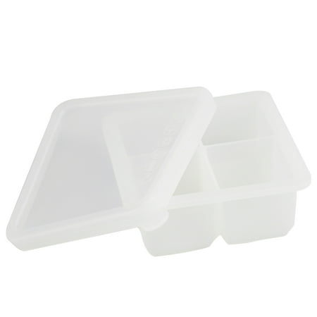 Hhdxre Food Grade Silicone Ice Tray Ice Mold with Cover Box Baby Food Supplement Box Kitchen Supplies(White)
Hhdxre Food Grade Silicone Ice Tray Ice Mold with Cover Box Baby Food Supplement Box Kitchen Supplies(White)