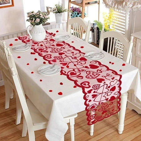 Valentine s Day Tablecloths Lace Tablecloths for Valentine s Day Decoratio Red Lace Love Tablecloth Heart-shape Table 1Pcs
Valentine s Day Tablecloths Lace Tablecloths for Valentine s Day Decoratio Red Lace Love Tablecloth Heart-shape Table 1Pcs