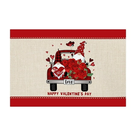 Hinvhai Clearance Valentine S Day Carpet Love Living Room Bedroom Doormat Holiday Floor Mat Gift Mat
Hinvhai Clearance Valentine S Day Carpet Love Living Room Bedroom Doormat Holiday Floor Mat Gift Mat