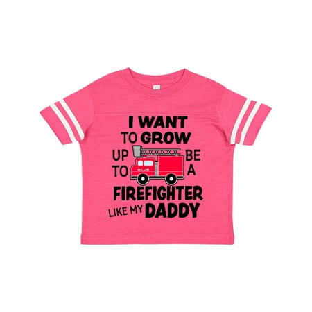 Inktastic I Want To Grow up To Be a Firefighter Like My Daddy Gift Toddler Boy or Toddler Girl T-Shirt
Inktastic I Want To Grow up To Be a Firefighter Like My Daddy Gift Toddler Boy or Toddler Girl T-Shirt