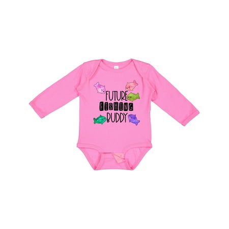 Inktastic Future Fishing Buddy with Colorful Fish Gift Baby Boy or Baby Girl Long Sleeve Bodysuit
Inktastic Future Fishing Buddy with Colorful Fish Gift Baby Boy or Baby Girl Long Sleeve Bodysuit