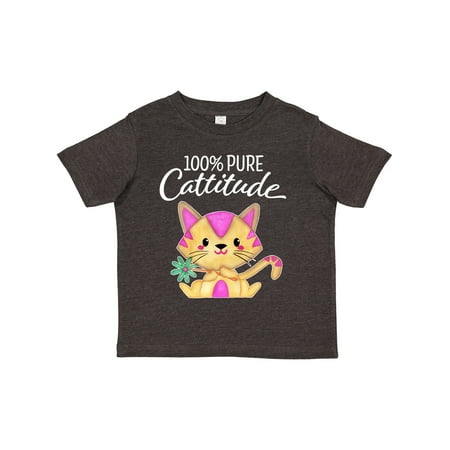 Inktastic Cute Cat with Flower-100 Percent Pure Cattitude Gift Toddler Boy or Toddler Girl T-Shirt
Inktastic Cute Cat with Flower-100 Percent Pure Cattitude Gift Toddler Boy or Toddler Girl T-Shirt