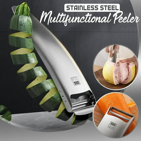 WANYNG Steel Stainless Peeler Vegetable Scraper Fruit Peeler Multifunctional Kitchen,Dining & Bar