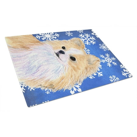 Caroline s Treasures SS4611LCB Chihuahua Winter Snowflakes Holiday Glass Cutting Board Large 12H x 16W multicolor
Caroline s Treasures SS4611LCB Chihuahua Winter Snowflakes Holiday Glass Cutting Board Large 12H x 16W multicolor