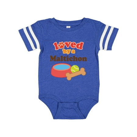 Inktastic Maltichon Dog Gift Gift Baby Boy or Baby Girl Bodysuit