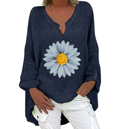 Women s Tunic Tops Plus Size Cotton Linen Loose Casual T-Shirt Long Sleeves Pullover Blouse Top
Women s Tunic Tops Plus Size Cotton Linen Loose Casual T-Shirt Long Sleeves Pullover Blouse Top