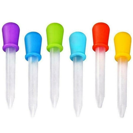1/5Pcs 5Ml Silicone Pipettes Liquid Dropper Food Dropper For Candy Sweet Tool UK
