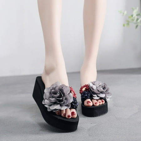 Fjofpr Slippers for Women Fashion Flower Women Slip-on Open Toe Wedges Heels Causal Slipper Slides Shoes Hot
Fjofpr Slippers for Women Fashion Flower Women Slip-on Open Toe Wedges Heels Causal Slipper Slides Shoes Hot
