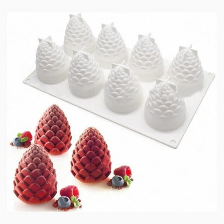 3D Pinecone Cake Mold - Christmas Pine Cone Silicone Tray Mold for Mousse Cake Muffin Chocolate Ice Cube Pudding Candle Soap Lotion Bar Clay Wax Crayon gticphyj
3D Pinecone Cake Mold - Christmas Pine Cone Silicone Tray Mold for Mousse Cake Muffin Chocolate Ice Cube Pudding Candle Soap Lotion Bar Clay Wax Crayon gticphyj