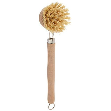 Fox Run 74906 Natural Dish Brush Tampico Fiber Bristles Brown 9